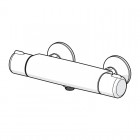 Oras Nova bateria prysznicowa termostatyczna czarny mat 7460U-33