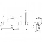 Oras Nova bateria prysznicowa termostatyczna 7484