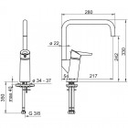 Oras Optima bateria kuchenna ECO 2733FG