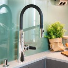 Oras Optima bateria kuchenna z wyciąganą wylewką zasilanie 6V 2739F