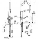 Oras Optima bateria kuchenna zasilanie 230/5V 2729F