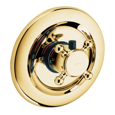 Kludi Adlon bateria podtynkowa pozłacana 517194520