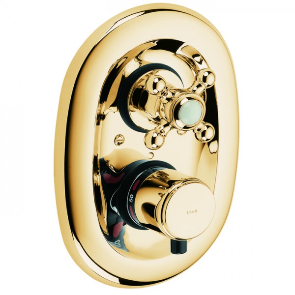 Kludi Adlon bateria podtynkowa pozłacana 517204520