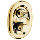 Kludi Adlon bateria podtynkowa pozłacana 517204520