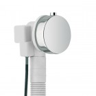 Vicario przelew wannowy z syfonem 55 cm chrom 1001/1151