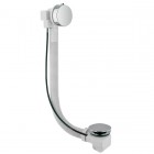 Vicario przelew wannowy z syfonem 55 cm chrom 1001/1151