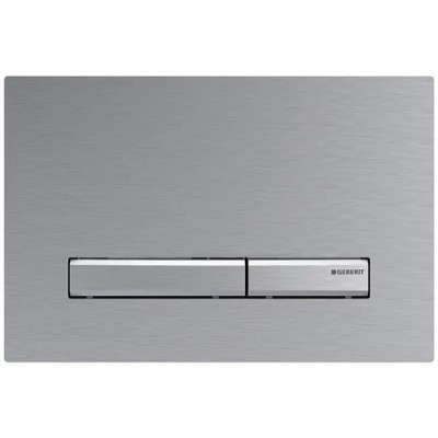 Geberit Sigma 50 przycisk spłukujący chrom szczotkowany 115788GH2