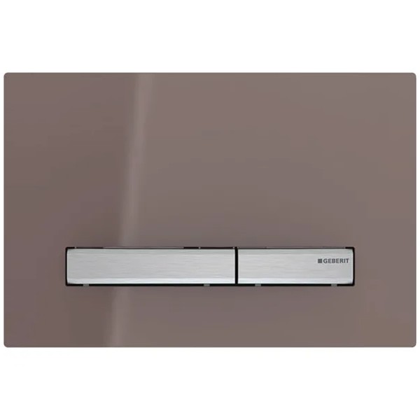 Geberit Sigma 50 przycisk spłukujący szkło umbra 115788SQ2