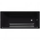 Kaldewei Puro wanna prostokątna 160x70 cm stalowa czarny połysk 258300010701