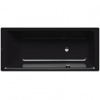 Kaldewei Puro wanna prostokątna 180x80 cm stalowa czarny błyszczący