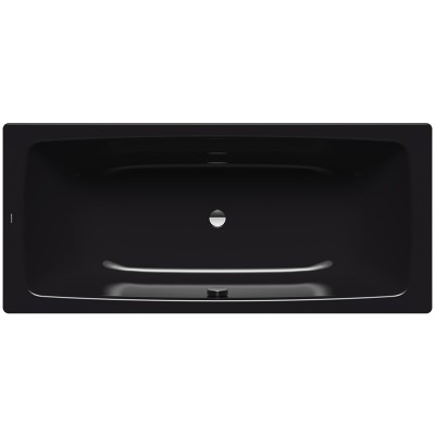 Kaldewei Cayono Duo wanna prostokątna 170x75 cm stalowa czarny błyszczący