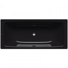 Kaldewei Cayono Duo wanna prostokątna 170x75 cm stalowa czarny błyszczący