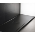 Novellini Custom Touch brodzik prostokątny 100x80 cm z możliwością docinania czarny CT10080428