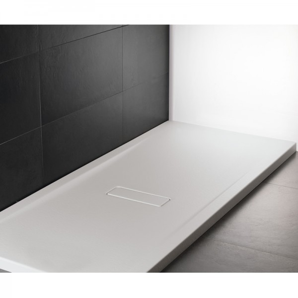 Novellini Custom Touch brodzik prostokątny 100x80 cm z możliwością docinania biały mat CT10080479