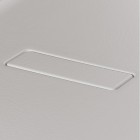 Novellini Custom Touch brodzik prostokątny 100x80 cm z możliwością docinania biały mat CT10080479