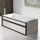Novellini Divina panel 3D do wanny 170x70 cm