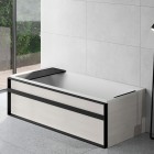 Novellini Divina panel 3D do wanny 160x70 cm