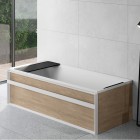 Novellini Divina panel 3D do wanny 160x70 cm