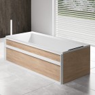 Novellini Divina panel 3D do wanny 160x70 cm