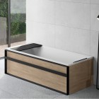 Novellini Divina panel 3D do wanny 170x70 cm