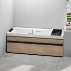 Novellini Divina panel 3D do wanny 170x70 cm