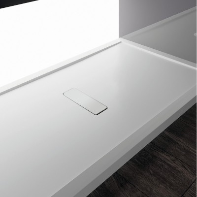 Novellini Custom brodzik prostokątny 140x70 cm z możliwością docinania biały mat CU14070479