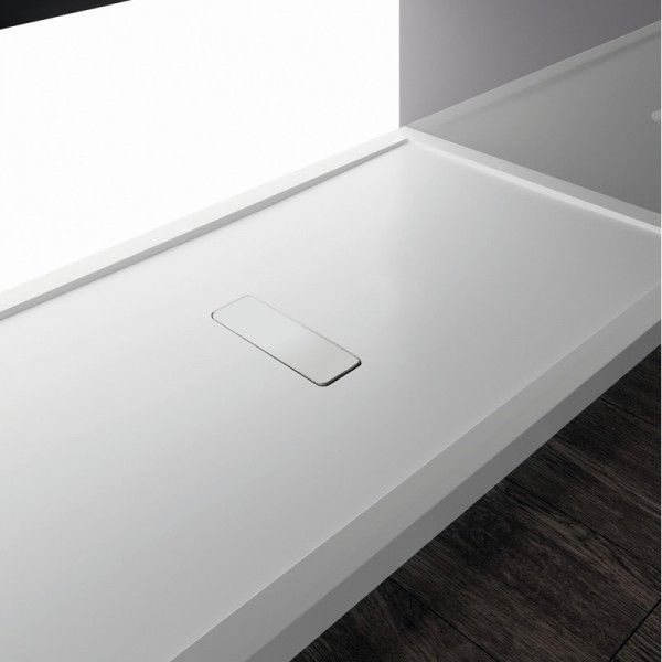 Novellini Custom brodzik prostokątny 160x90 cm z możliwością docinania biały mat CU16090479