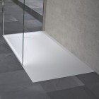 Novellini Novosolid brodzik prostokątny kompozytowy 100x80 cm biały NOS100804-30