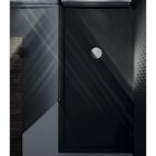 Novellini Olympic Plus brodzik prostokątny 160x80 cm czarny OL16080428