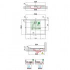Novellini Olympic brodzik kwadratowy 90x90x4,5 biały OLN90430
