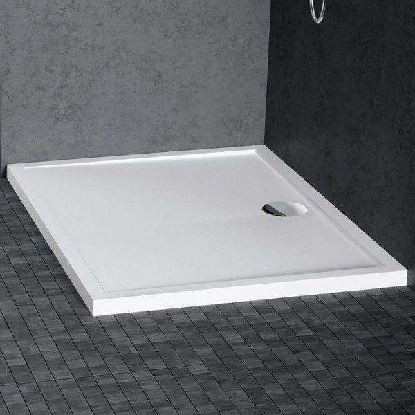 Novellini Olympic brodzik kwadratowy 100x100x4,5 biały OLN100430