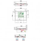 Novellini Olympic brodzik prostokątny 100x80x4,5 biały OLN10080430