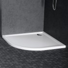 Novellini Victory brodzik półokrągły 100x100x11,5 cm biały mat VINR1001179