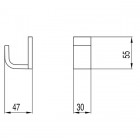 Tres Loft Tres wieszak punktowy 20023613