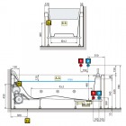 Novellini Sense 3 wanna prostokątna 170x70 cm