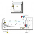 Novellini Sense 4 wanna prostokątna 180x80 cm z baterią