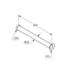 Kludi Adlon rurka miedziana 162030500