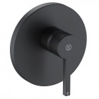 Kludi Nova Fonte Puristic bateria prysznicowa podtynkowa czarny mat 206553915