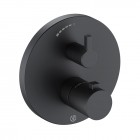 Kludi Nova Fonte Puristic bateria prysznicowa podtynkowa czarny mat 208353915