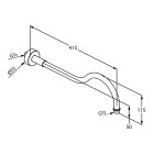 Kludi Adlon ramię do deszczownicy 2751405