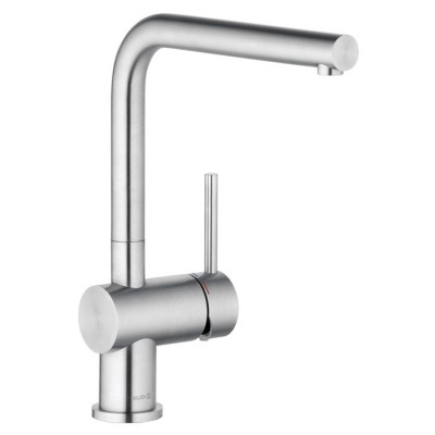 Kludi L Steel bateria kuchenna stal szlachetna szczotkowana 45803F877