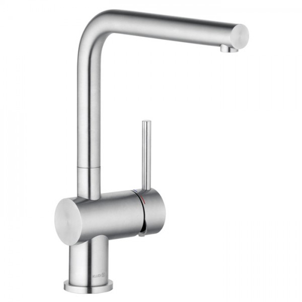 Kludi L Steel bateria kuchenna stal szlachetna szczotkowana 45803F877