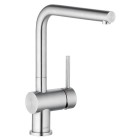 Kludi L Steel bateria kuchenna stal szlachetna szczotkowana 45803F877