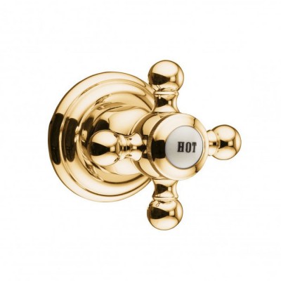 Kludi Adlon zawór podtynkowy HOT pozłacany 518164520
