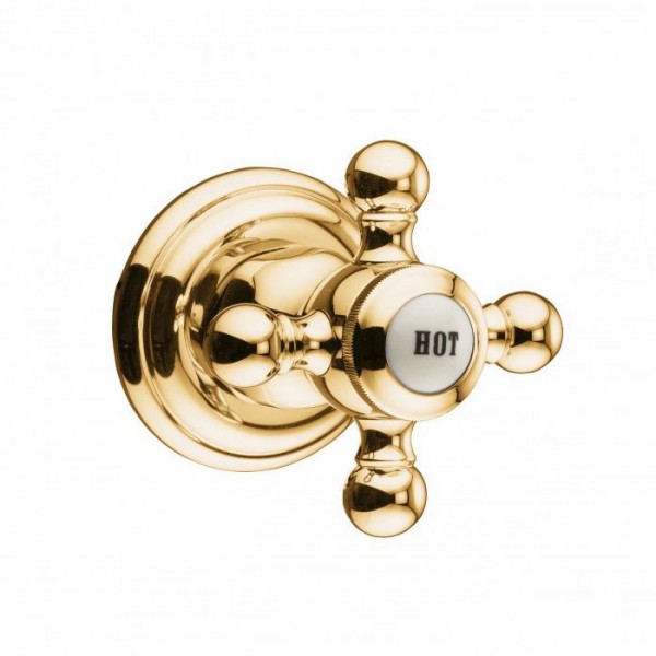 Kludi Adlon zawór podtynkowy HOT pozłacany 518164520