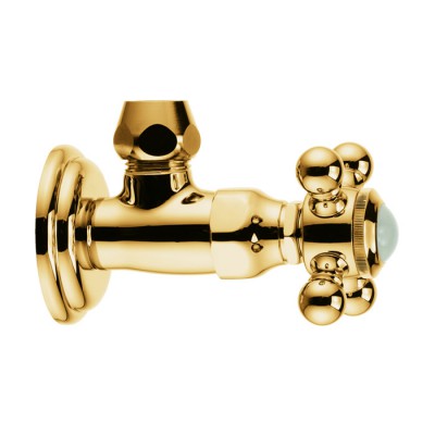 Kludi Adlon zawór kątowy pozłacany 518434520