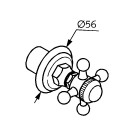 Kludi Adlon przełącznik dwukierunkowy