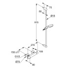 Kludi Logo Shower Duo bateria prysznicowa 685780500
