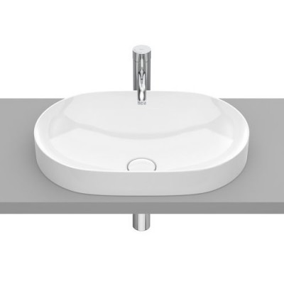 Roca Inspira Round umywalka wpuszczana w blat 55x37 cm A327527000