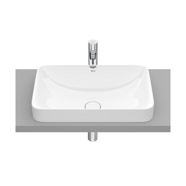 Roca Inspira Square umywalka wpuszczana w blat 55x37 cm A327534000